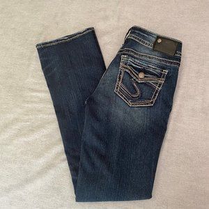 Silver Jeans Suki mid/slim Boot cut - size 27 x 33